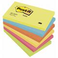 Notatblokk POST-IT 76x127 Energetic (6)
